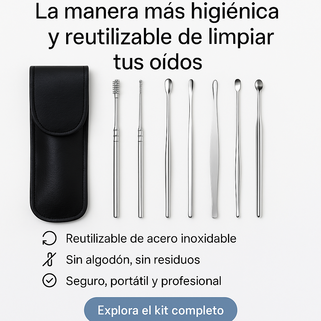 Set Limpieza de Oídos