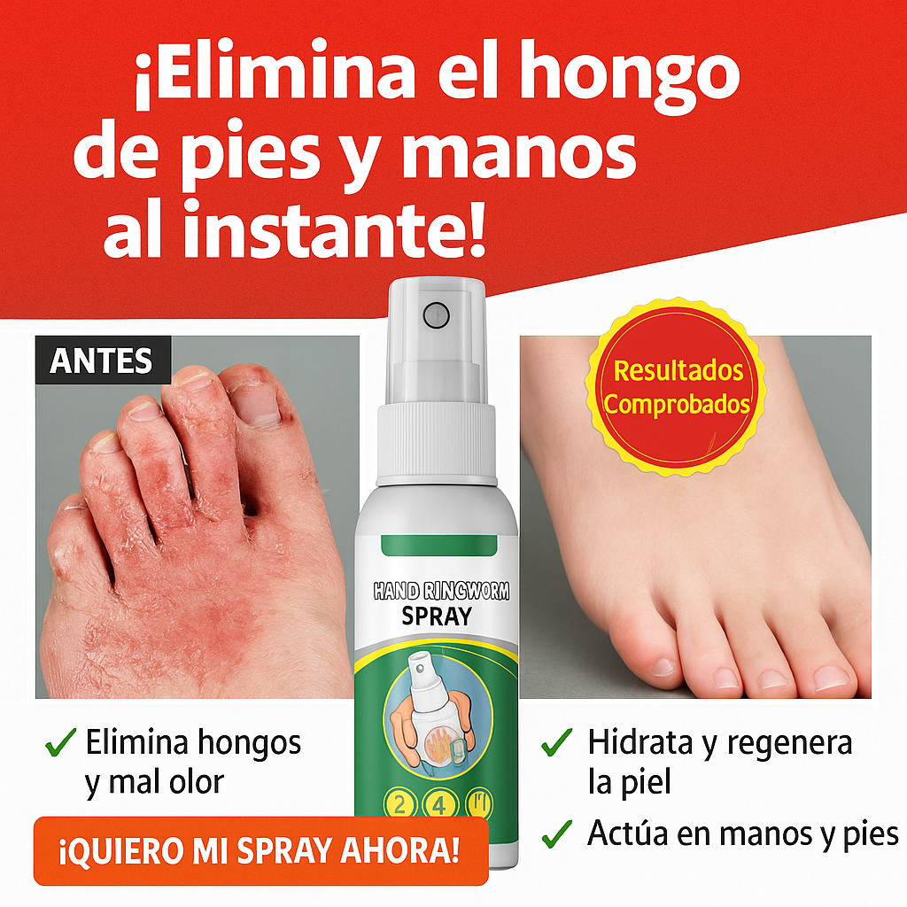 Spray Refrescante para Pies