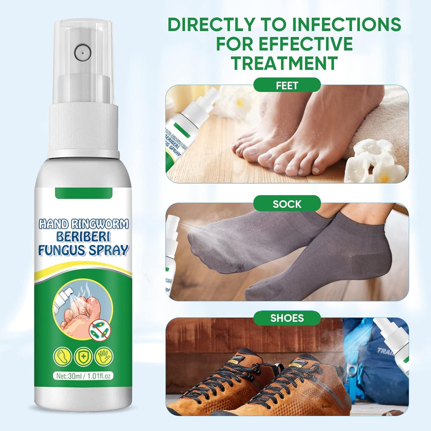 Spray Refrescante para Pies
