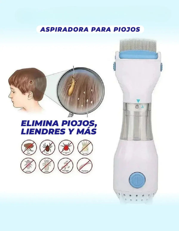 Peine Eléctrico Antipiojos Seguro