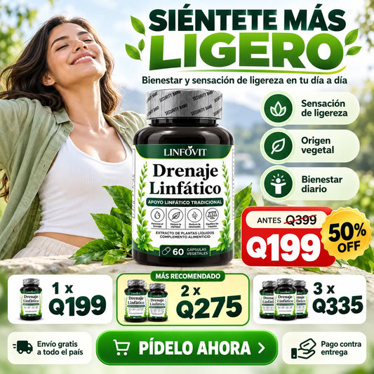 Drenaje linfatico 60 capsulas