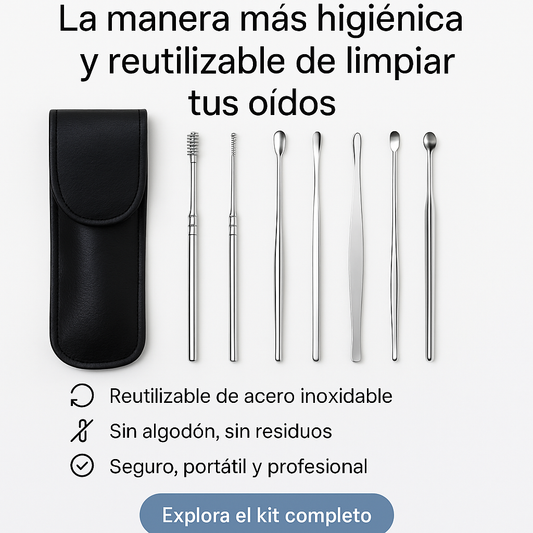 Set Limpieza de Oídos
