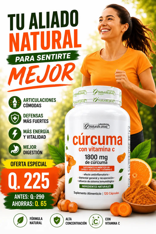 Curcuma con vitamina C