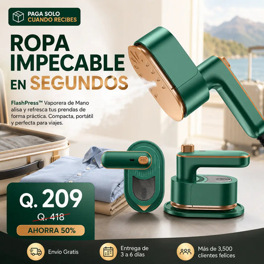 FlashPress™ Vaporera de Mano