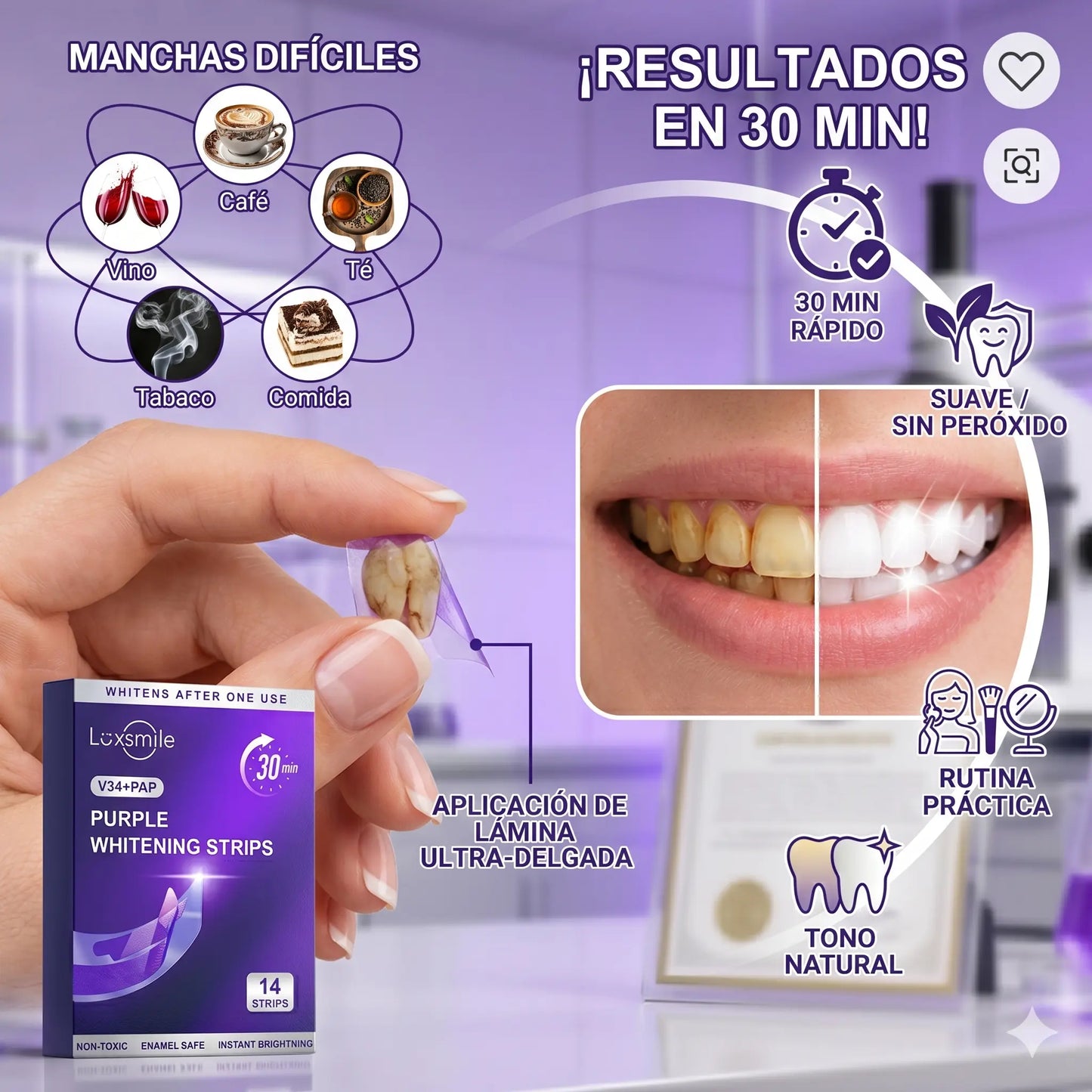 Adiós manchas de café