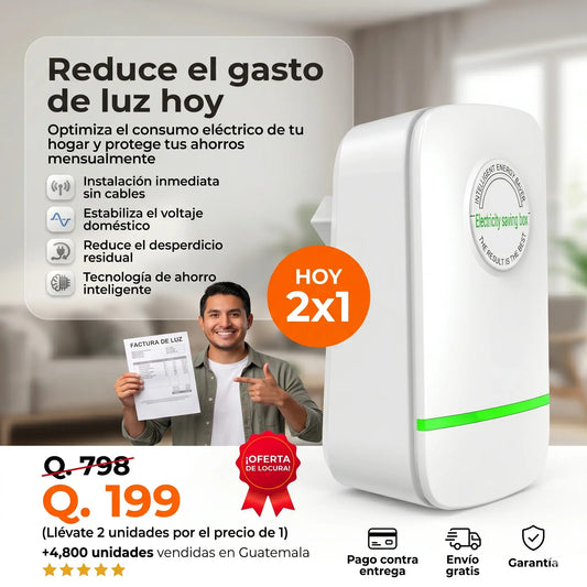 2 x 1 Ahorrador eléctrico