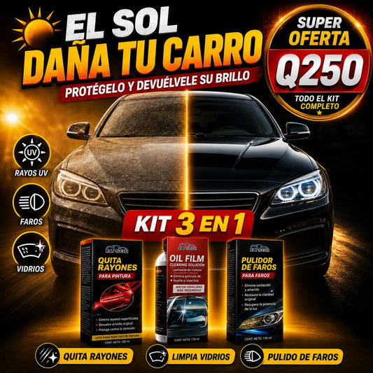 Kit mantenimiento de auto